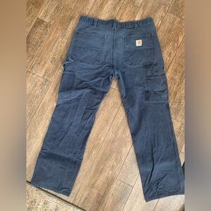 Carhartt carpenter pants- navy blue